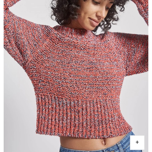 NEW Current/Elliott The Moonshine Mock Neck Chunky Knit Pullover Jumper Sweater - Picture 2 of 12